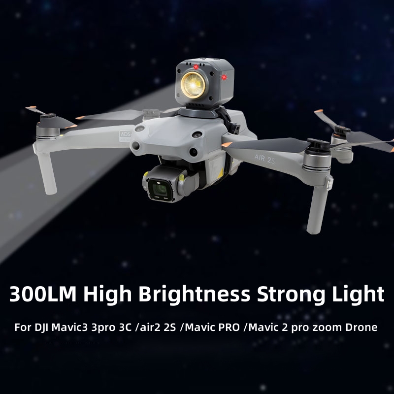 Drone Dji Rc Pro - Latarka nocna o wysokiej jasności 300