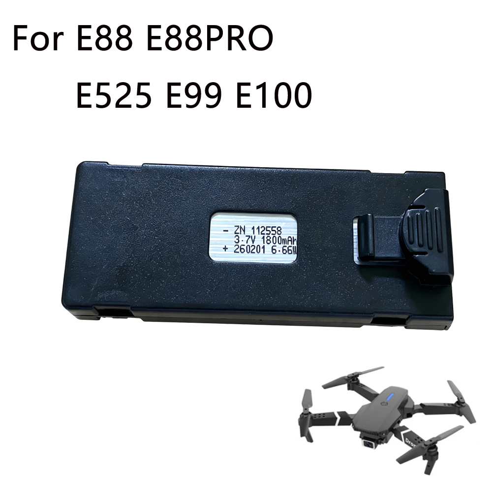 E88 bateria do drona 3.7V 1800 – Drone E88 Rc Quadcopter recenzja i cena
